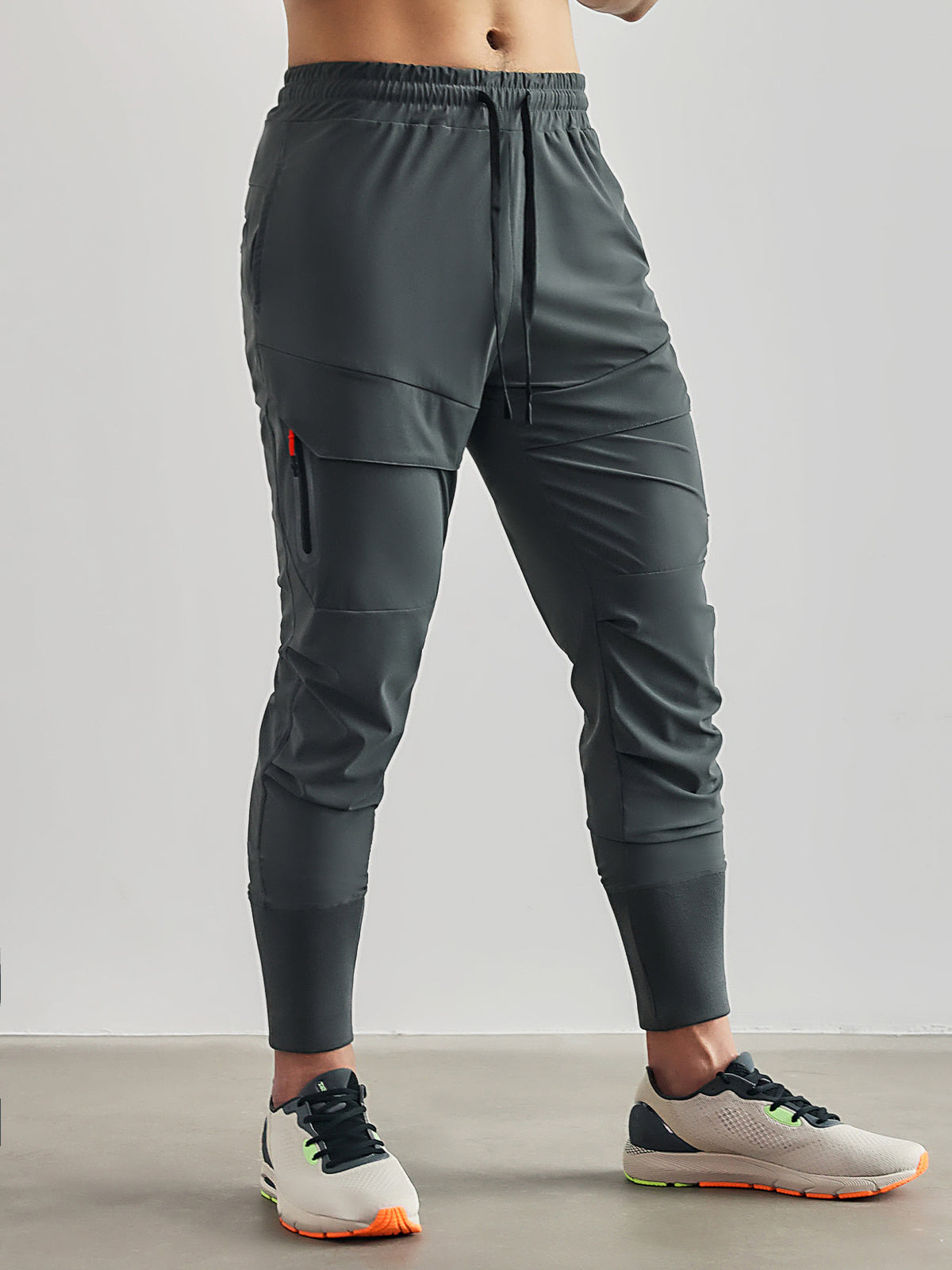 Dynamische joggingbroek met zakdetail