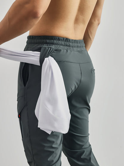 Dynamische joggingbroek met zakdetail