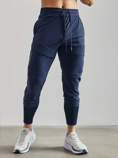 Dynamische joggingbroek met zakdetail