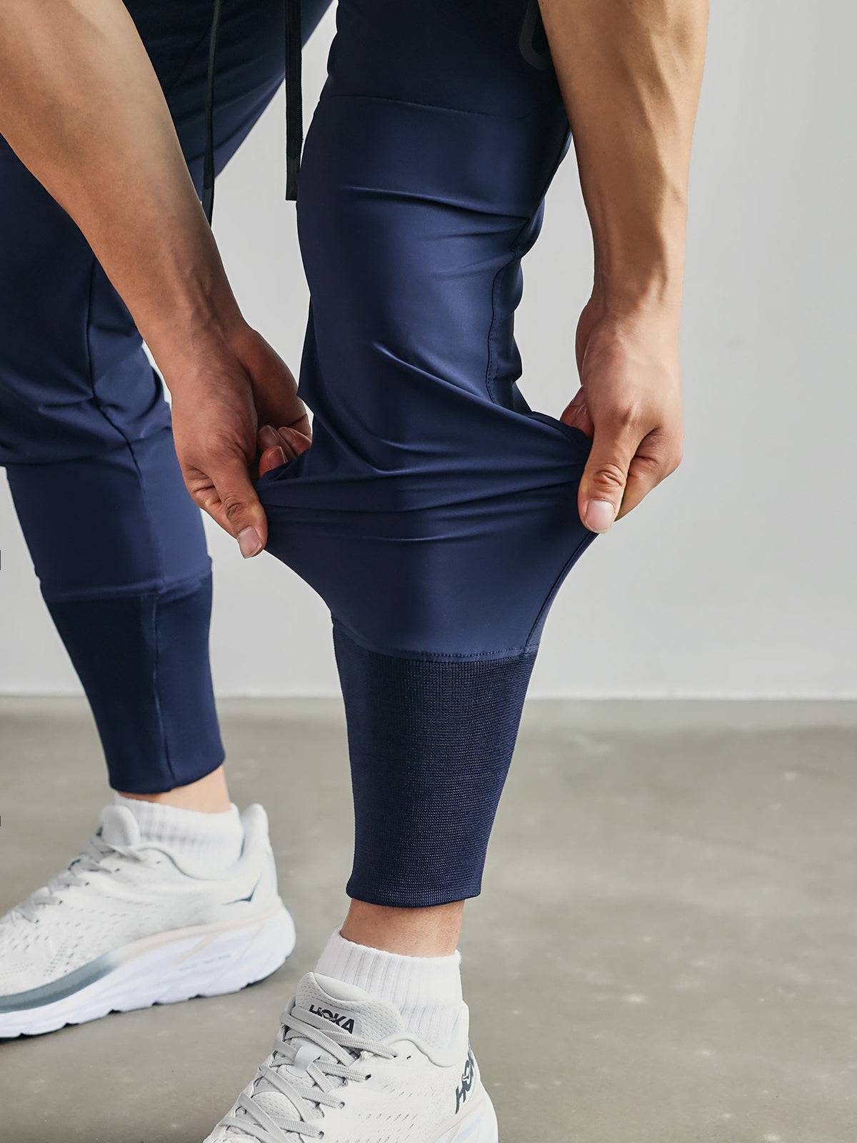 Dynamische joggingbroek met zakdetail