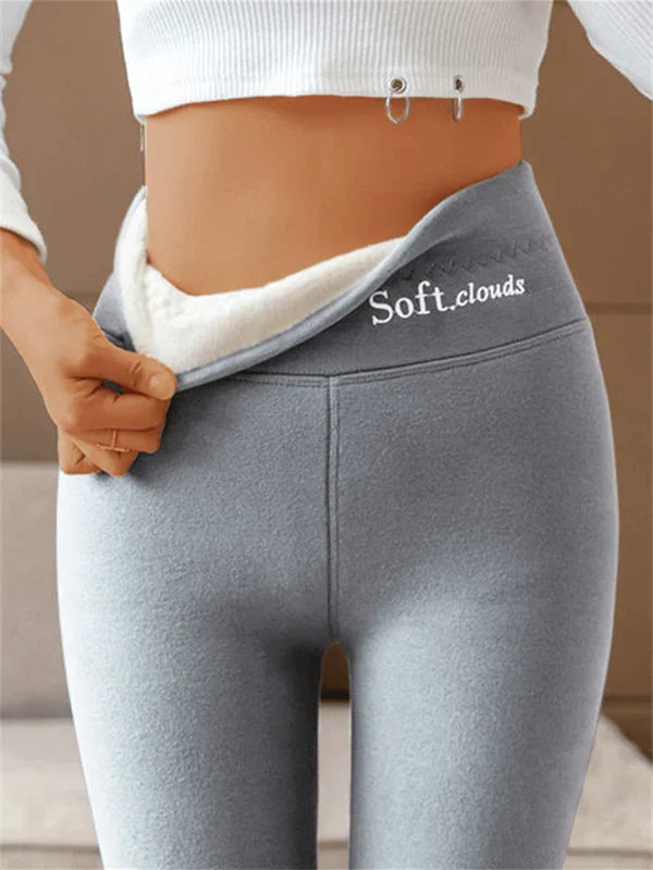 SoftCloud - Afslankende legging met fleecevoering