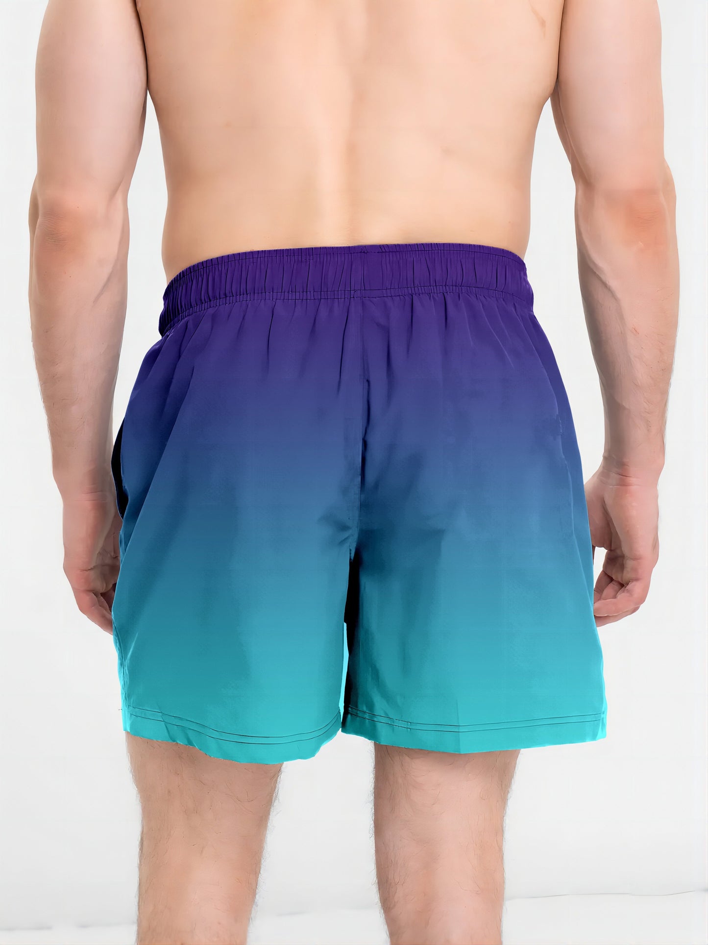 Strandshort met kleurverloop - Leon