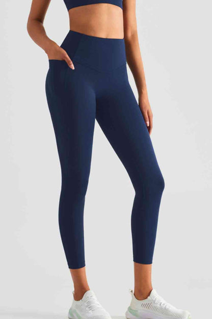 Polly - Sportlegging met brede tailleband