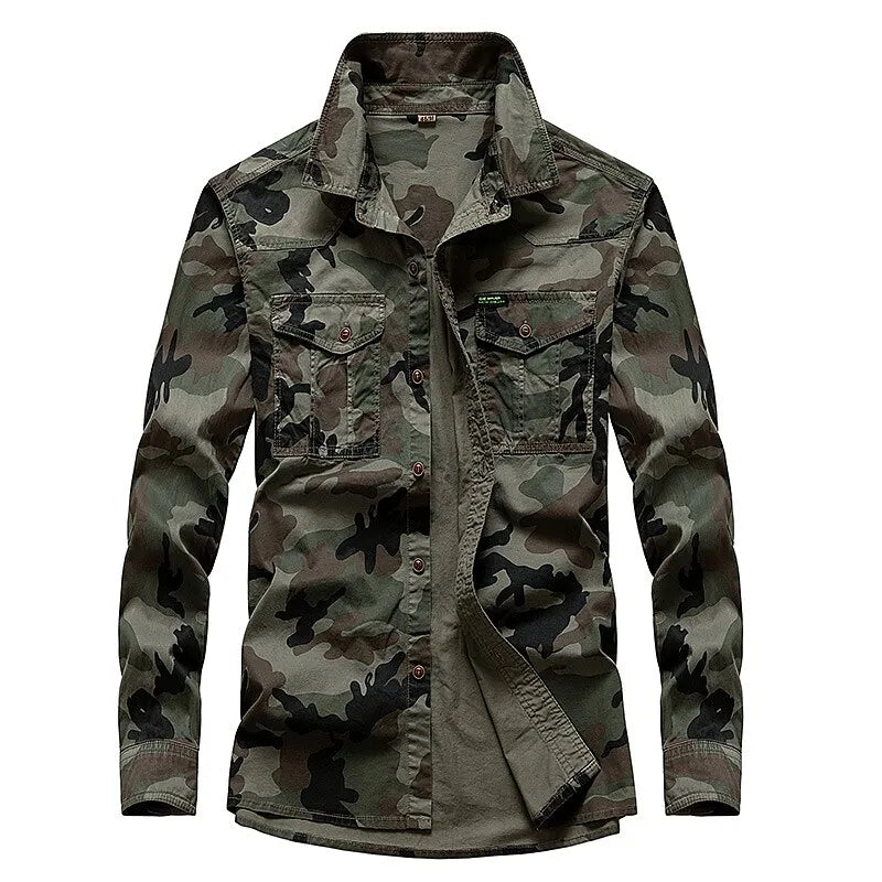 Elijah - outdoor shirt met lange mouwen