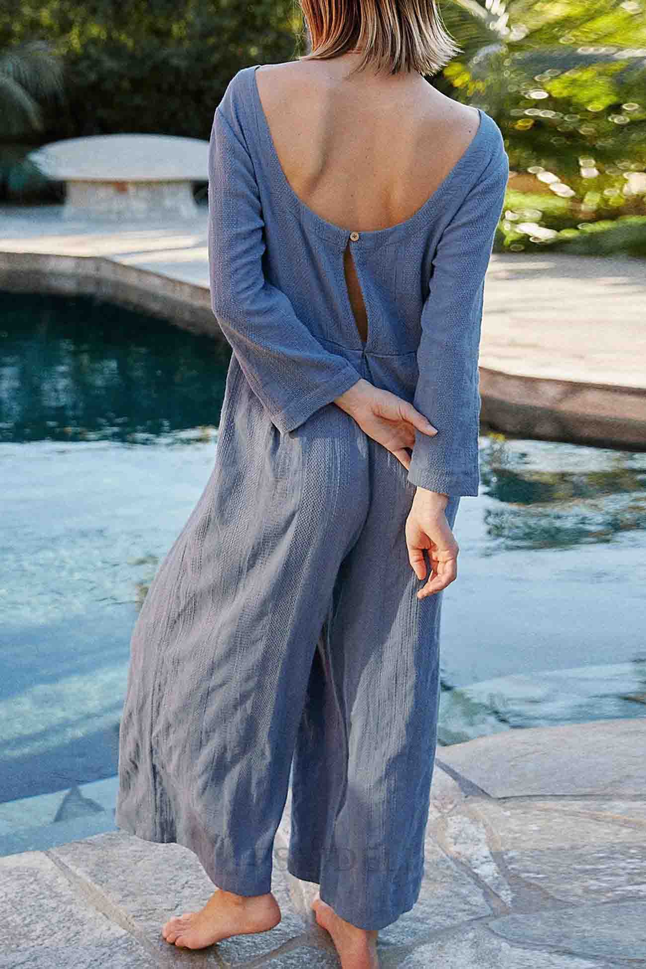 Willow - Olijfgroene casual jumpsuit