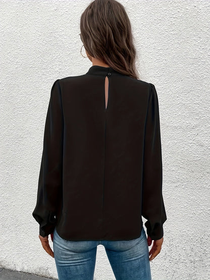 Elegante zwarte Marlene blouse