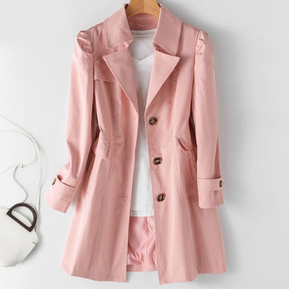 Stijlvolle trenchcoat met dubbele knoopsluiting