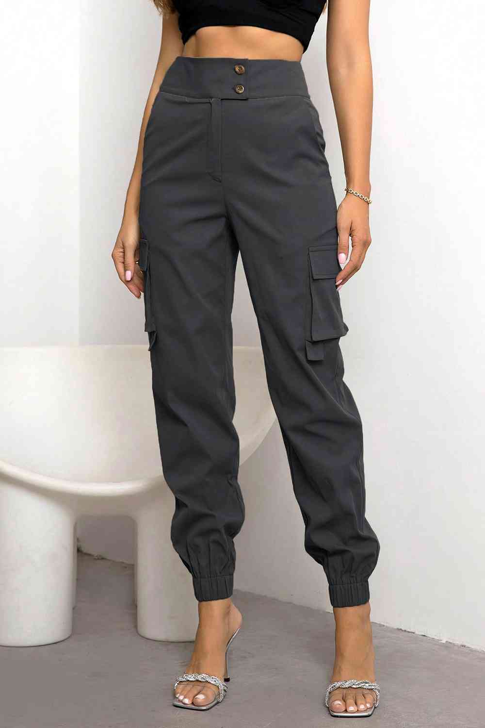 Victorya - Cargo broek met hoge taille