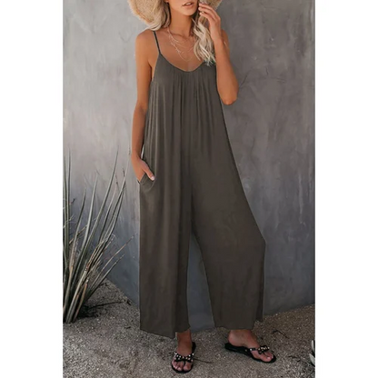 🔥Hot Sale 49% korting 🔥Ultimate Flowy Jumpsuit met Zakken✨Koop 2 Extra 10% UIT