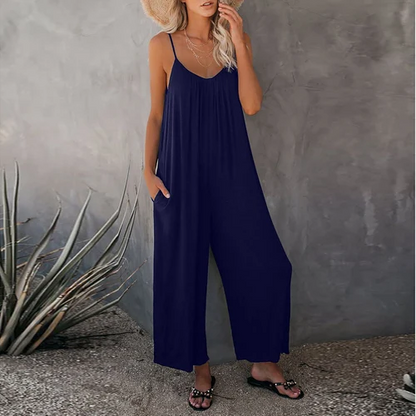 🔥Hot Sale 49% korting 🔥Ultimate Flowy Jumpsuit met Zakken✨Koop 2 Extra 10% UIT