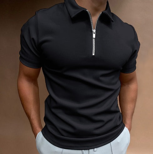 Santiago - Poloshirt met rits