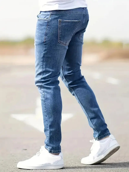 Alexander - casual siim-fit jeans voor heren