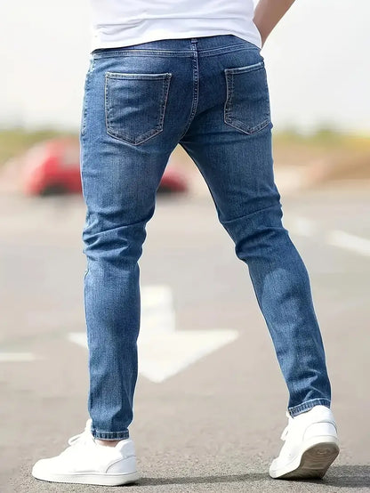 Alexander - casual siim-fit jeans voor heren