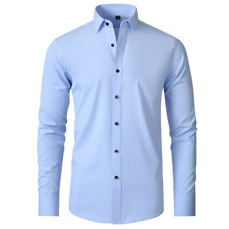 Austin - Heren kreukherstellend STRETCH SHIRT