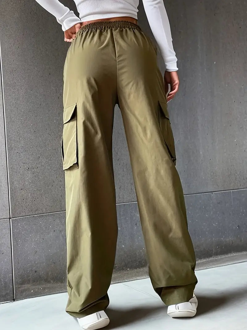 Anna Urban groene cargo chique broek