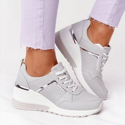 Sabrina™️ Pastel hoge hakken sleehakken trainers