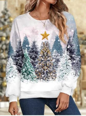 Aira - Elegant kerst sweatshirt