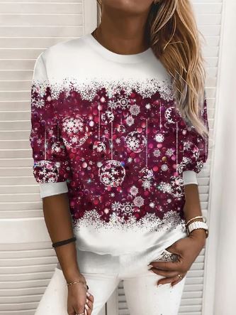 Aira - Elegant kerst sweatshirt