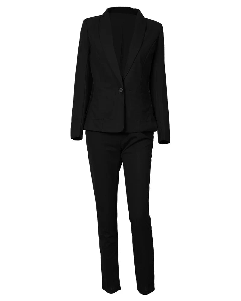 Belle™ - Broek met koord en blazer Set