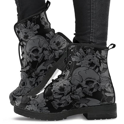 SKULL BOOTS - warme winterlaarzen