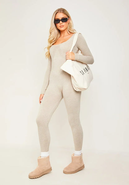 Berla - Jumpsuit met mouwen