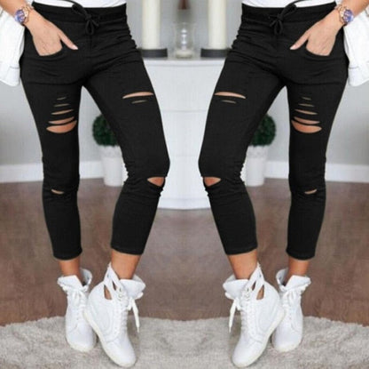 Trendy ripped joggers - comfort ontmoet stijl